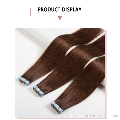 Hot sales high quality Double Drawn 100% Remy European Injection human hair extensions tape on hair Tape In Hair Extensions